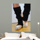 Ballet Shoes (Left Foot Pointed) Wall Decal