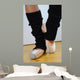Ballet Shoes (Left Foot Pointed) Wall Decal