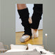 Ballet Shoes (Left Foot Pointed) Wall Decal