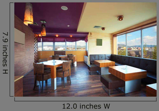 Cafe Interior Wall Decal