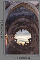 Ruined Church Window Wall Decal