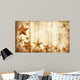 Country Christmas Stars Wall Decal