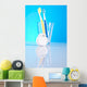 Toothbrushes and Dental Care Wall Decal