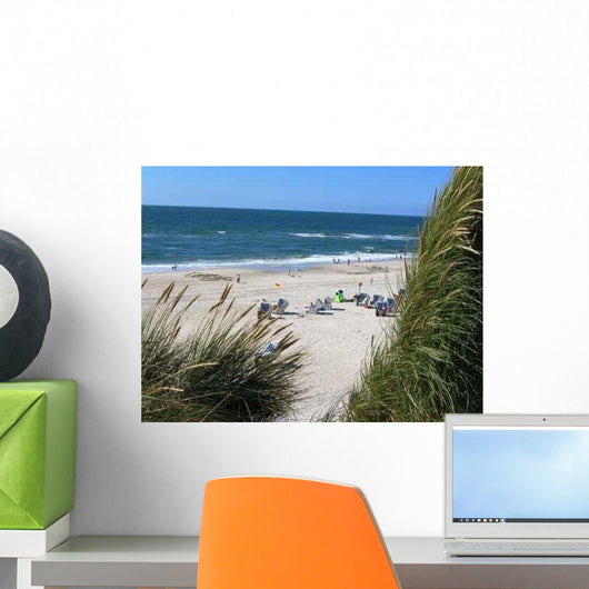 Rotes Kliff Wall Decal