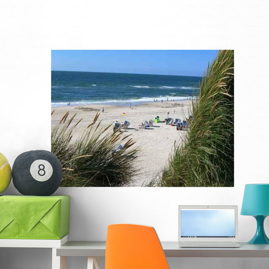 Rotes Kliff Wall Decal