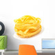 Uncooked Pasta Nest with Wall Decal