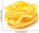 Uncooked Pasta Nest with Wall Decal