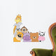 Tarjeta Animales Espacio En Wall Decal