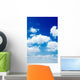 White Clouds Blue Sky Wall Decal