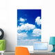White Clouds Blue Sky Wall Decal