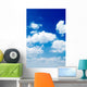 White Clouds Blue Sky Wall Decal