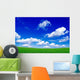 Green Field and Beautiful Wall Decal
