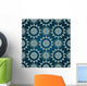 Vector Seamless Eastern Pattern Wall Decal
