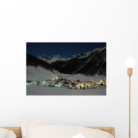Vista Notturna Wall Decal