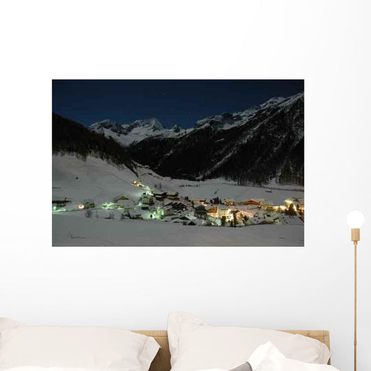 Vista Notturna Wall Decal