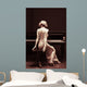 Beautiful Young Attractive Woman Wall Decal