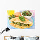 Pancakes with Spinach and Wall Decal