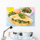 Pancakes with Spinach and Wall Decal