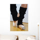 Ballet Shoes (Right Foot Pointed) Wall Decal