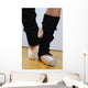 Ballet Shoes (Right Foot Pointed) Wall Decal