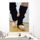 Ballet Shoes (Right Foot Pointed) Wall Decal