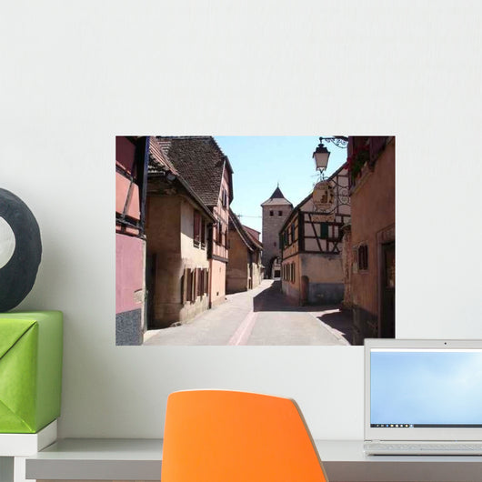 Fortified Village Dambach-la-ville Alsace Wall Decal