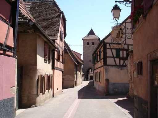 Fortified Village Dambach-la-ville Alsace Wall Decal