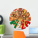 Italy Pizza Cutting Board Wall Decal