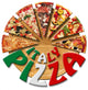 Italy Pizza Cutting Board Wall Decal