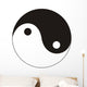 Yin Yang Wall Decal