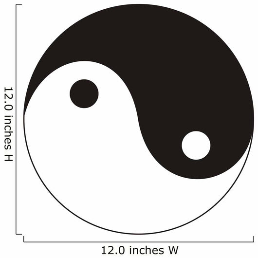 Yin Yang Wall Decal