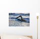 Swimmer Mid-Lap in a Pool Wall Decal