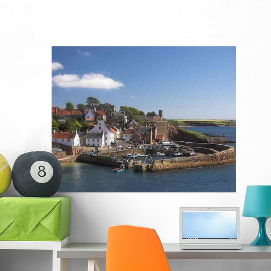 Crail Harbour 2 Wall Decal