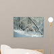 Fallen Tree and Stream Wall Decal