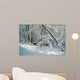 Fallen Tree and Stream Wall Decal