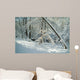 Fallen Tree and Stream Wall Decal