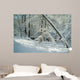 Fallen Tree and Stream Wall Decal