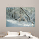 Fallen Tree and Stream Wall Decal