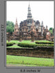 Ruins Wat Mahathat Wall Decal