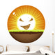 Sunshine Ball Fot Halloween Wall Decal