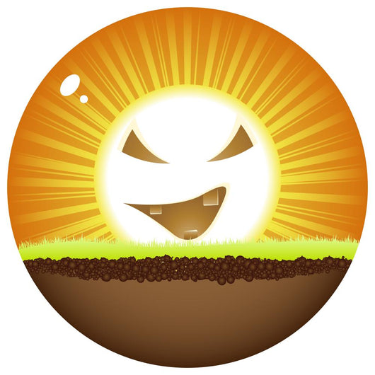 Sunshine Ball Fot Halloween Wall Decal