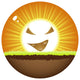 Sunshine Ball Fot Halloween Wall Decal