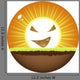 Sunshine Ball Fot Halloween Wall Decal