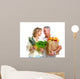 Shopping Couple Wall Decal