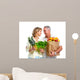Shopping Couple Wall Decal