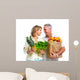 Shopping Couple Wall Decal
