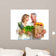 Shopping Couple Wall Decal