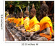 Ayuthaya Architecture Style Thailand Wall Decal