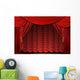 Old Fashioned Theater Stage Wall Decal