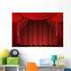 Old Fashioned Theater Stage Wall Decal